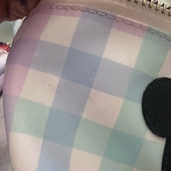 Stoney Clover Lane Pastel Checkered Crossbody Bag - Picture 7 of 8